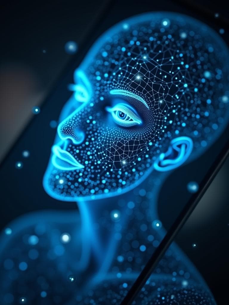 Blur face on iPhone process